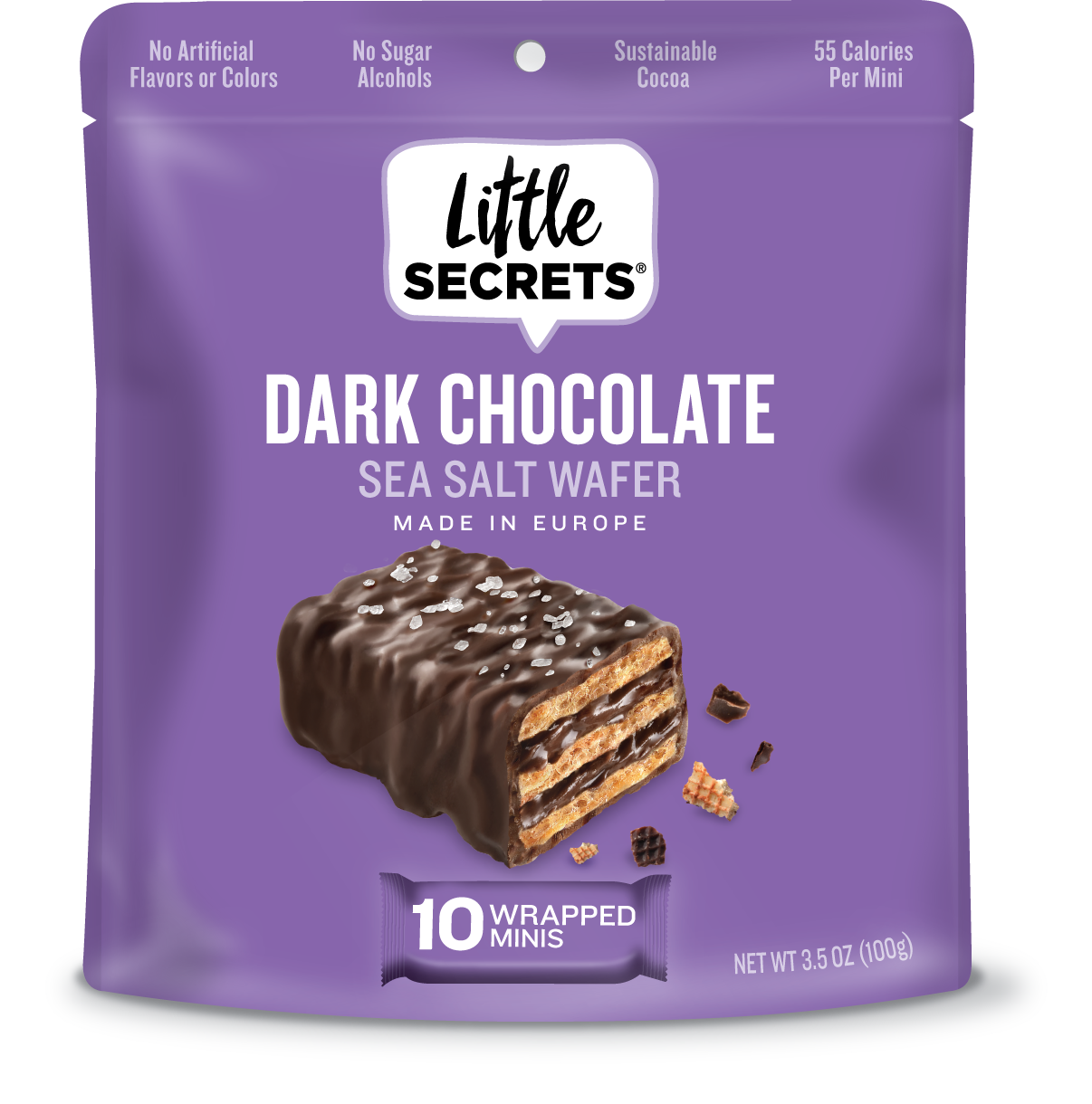 Dark Chocolate Mini Wafers