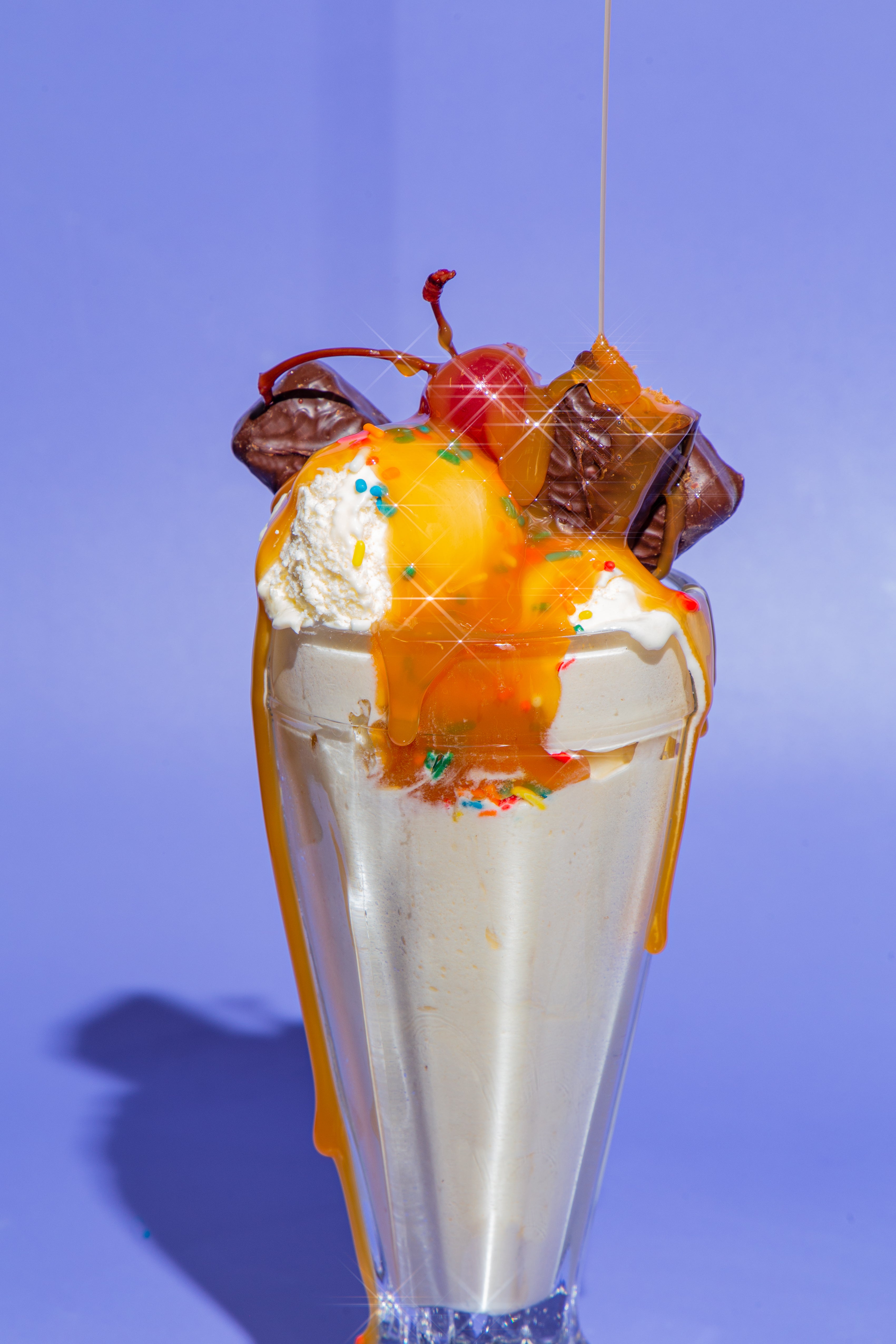 Salted Caramel Nougat Sundae