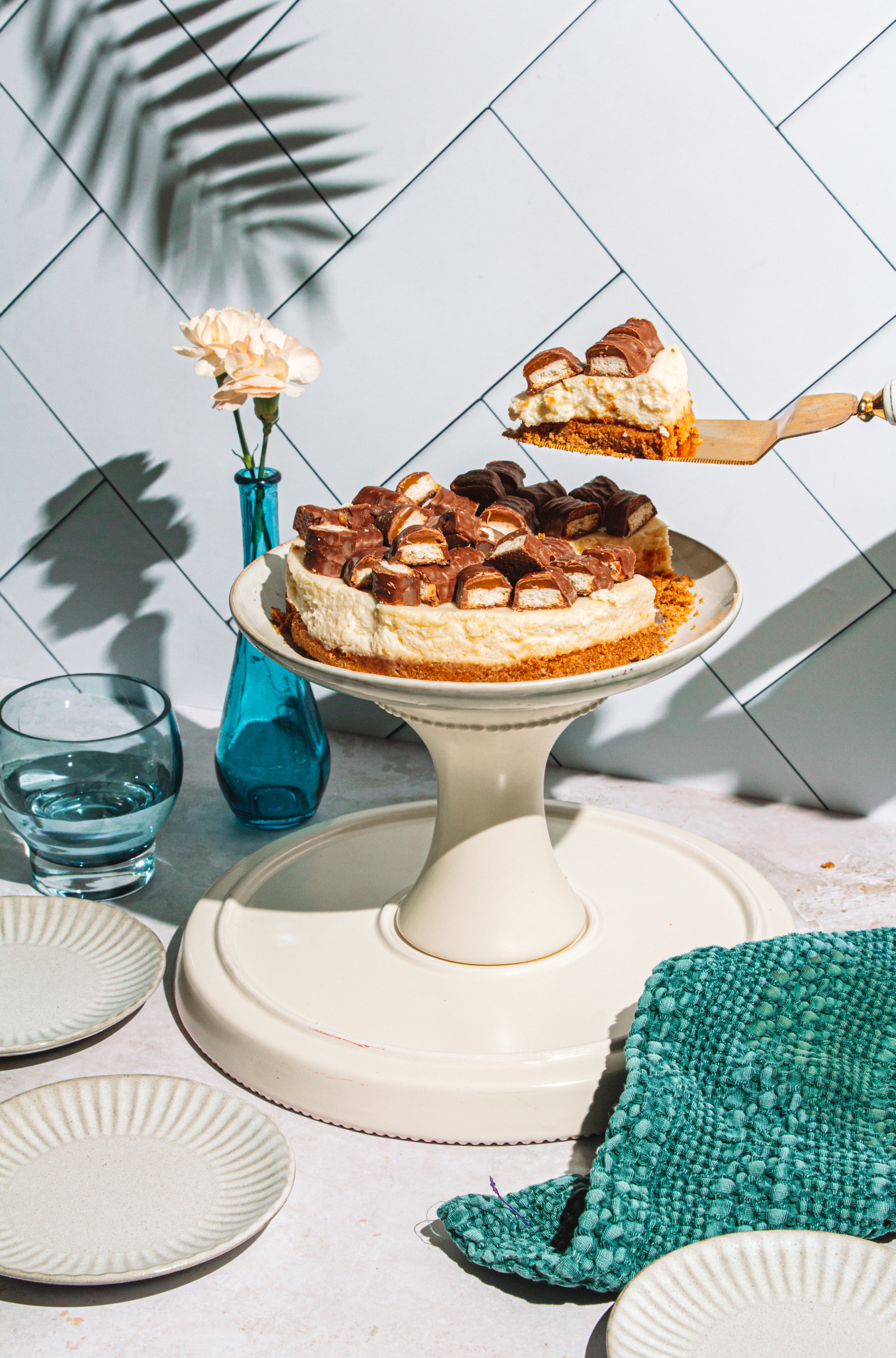 Cookie Bar Cheesecake