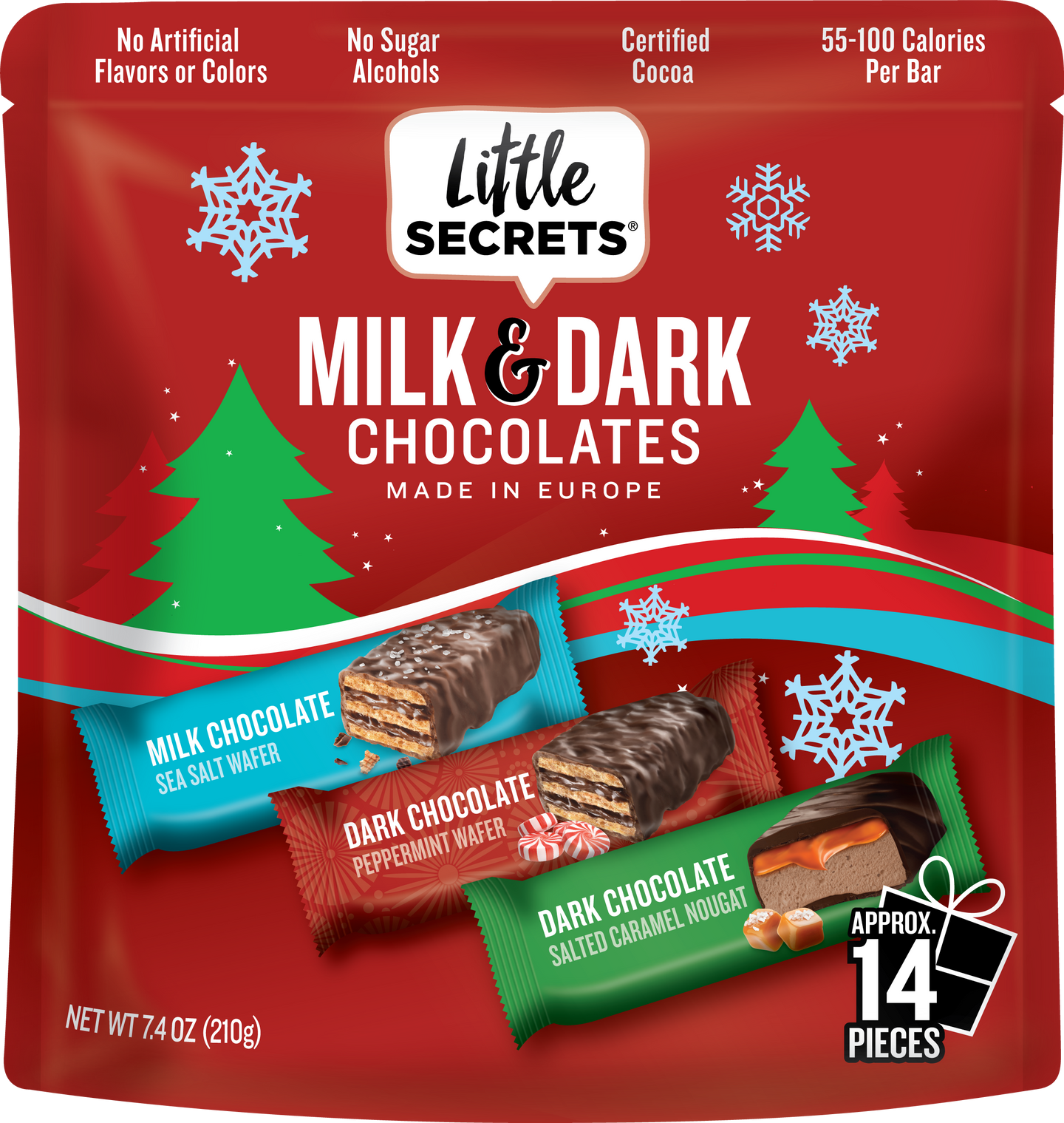 Holiday Milk & Dark Chocolate Variety