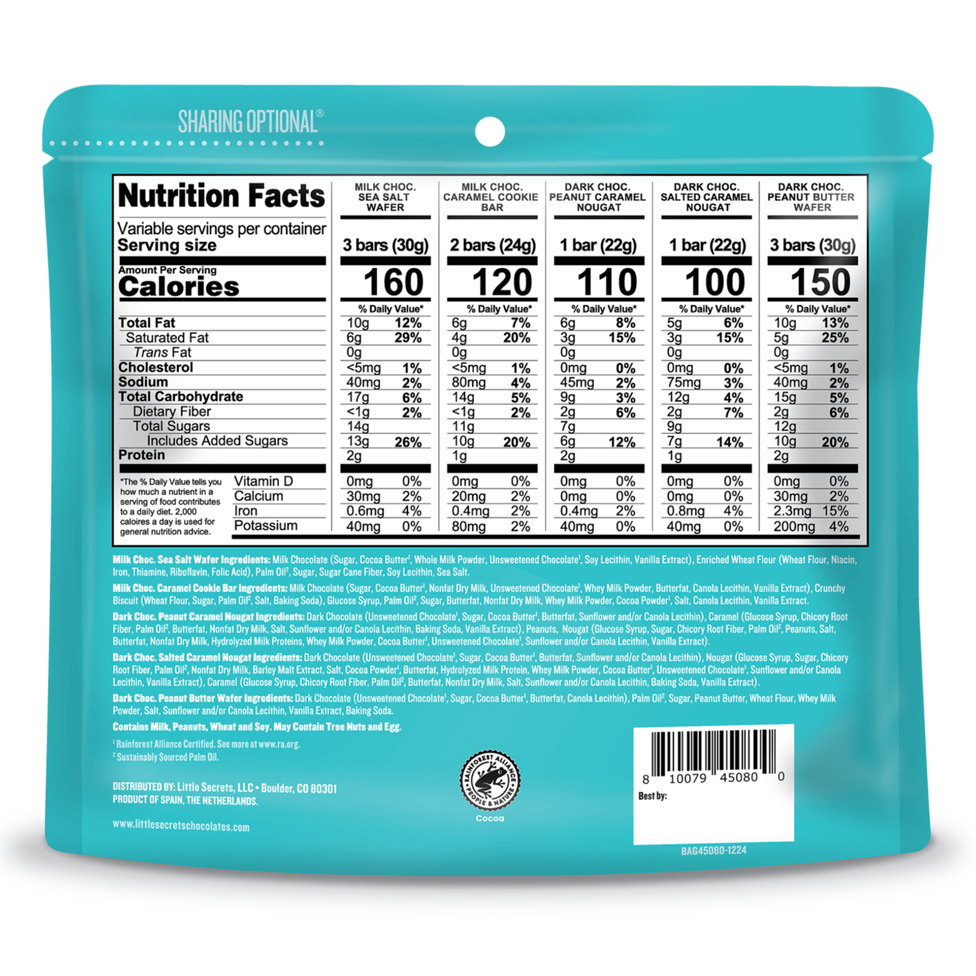 Party Pack Milk & Dark Chocolate Variety Pack