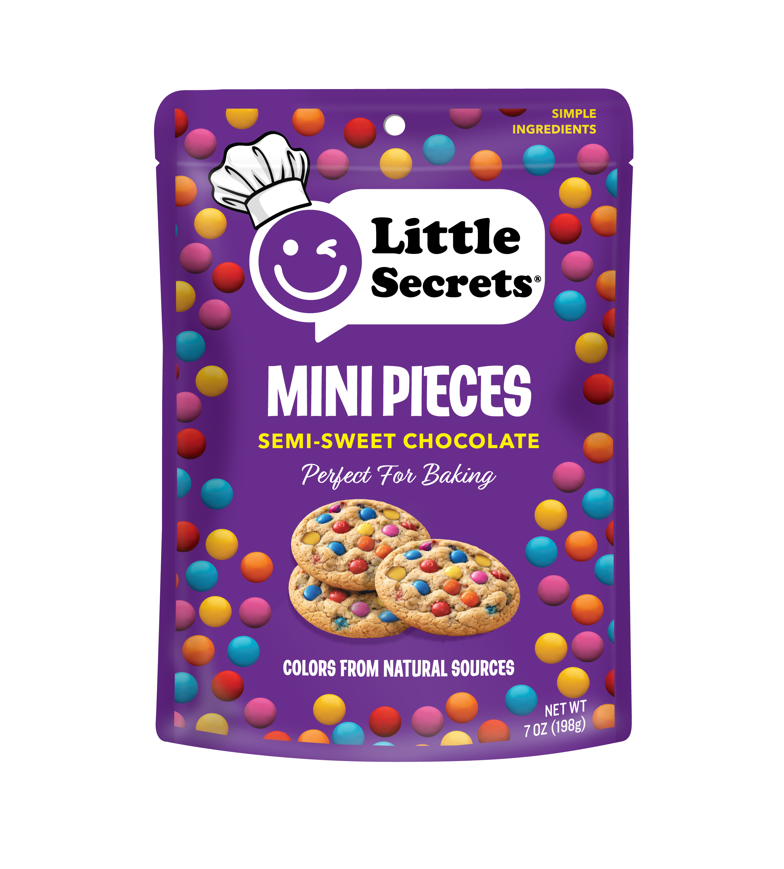 Mini Baking Pieces - Semi-sweet Chocolate