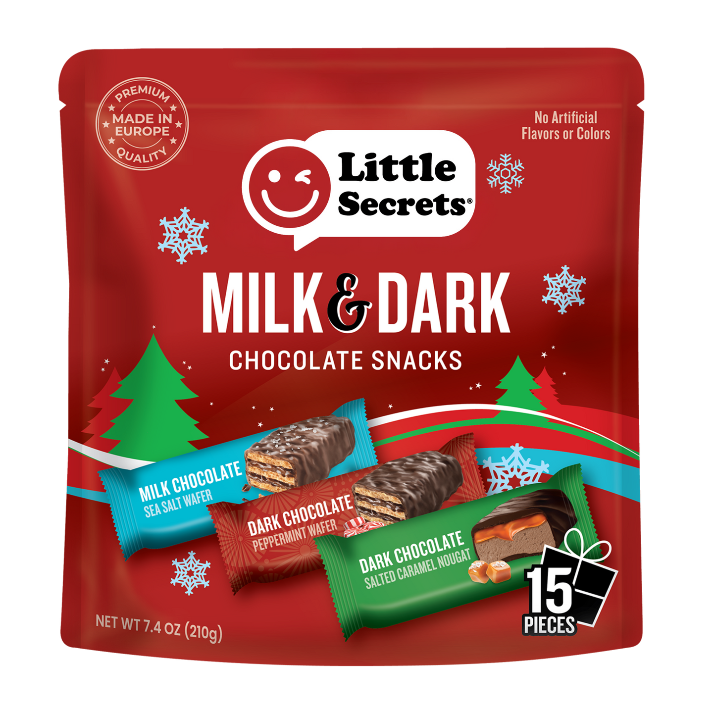Mini Chocolate Holiday Variety | 6 bags x 15 bars