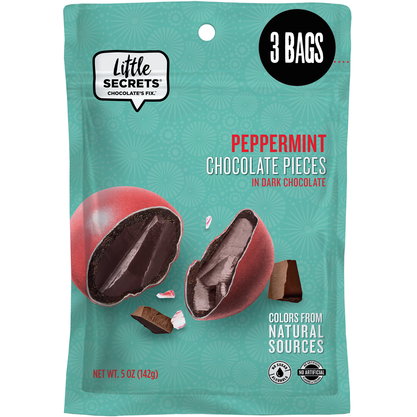 Dark Chocolate Peppermint Pieces | 15oz