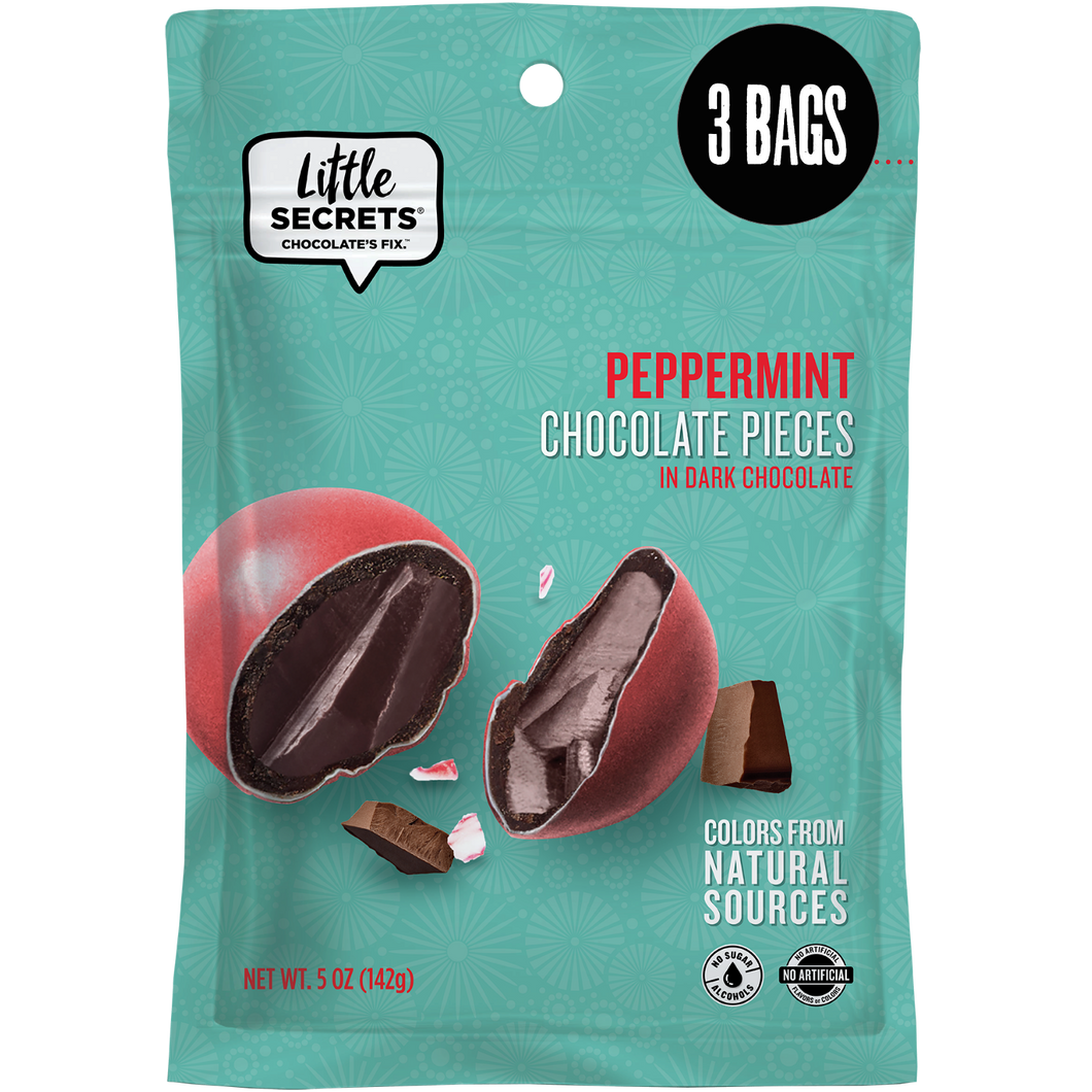 Dark Chocolate Peppermint Pieces | 15oz