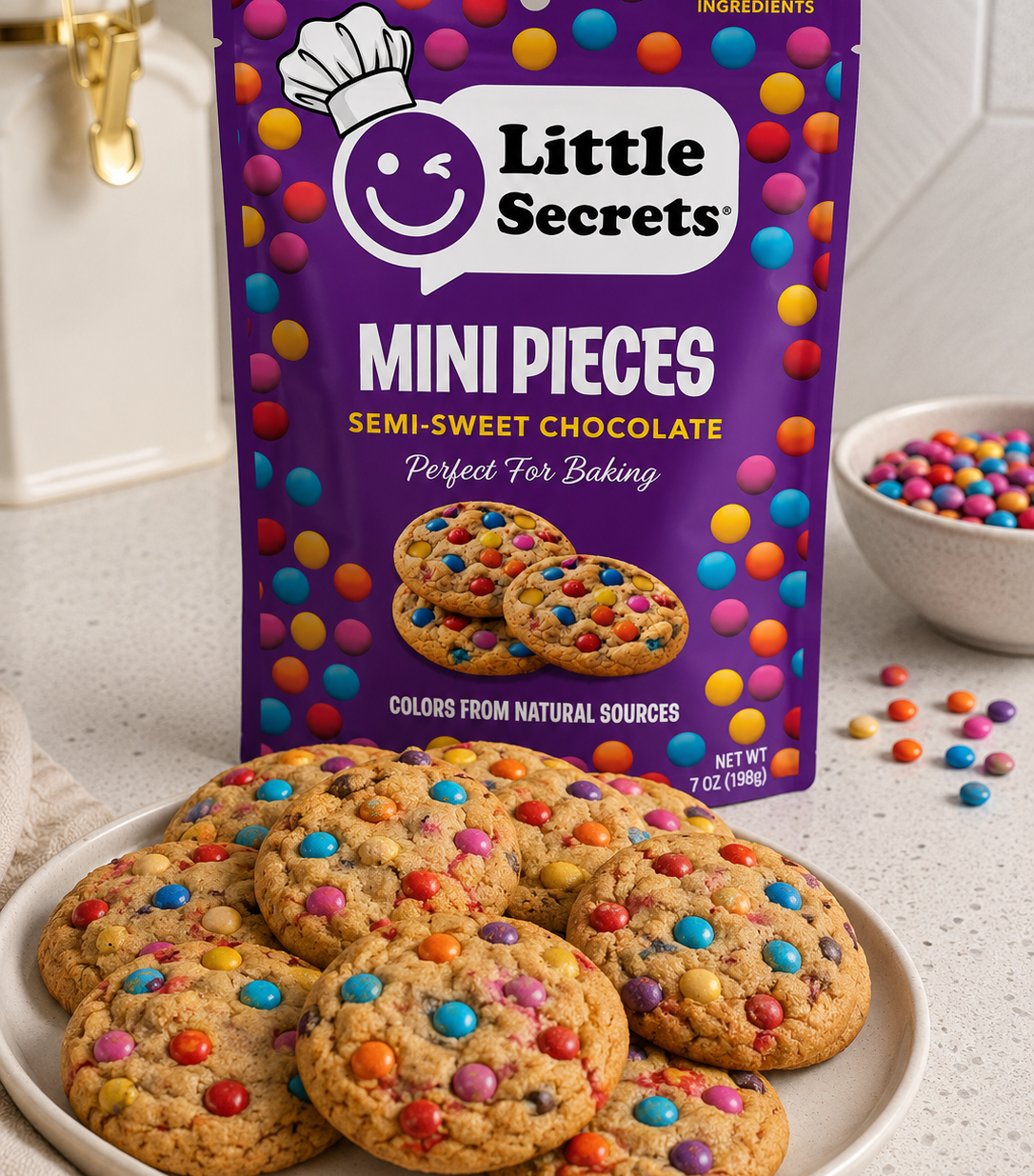 Mini Baking Pieces - Semi-sweet Chocolate