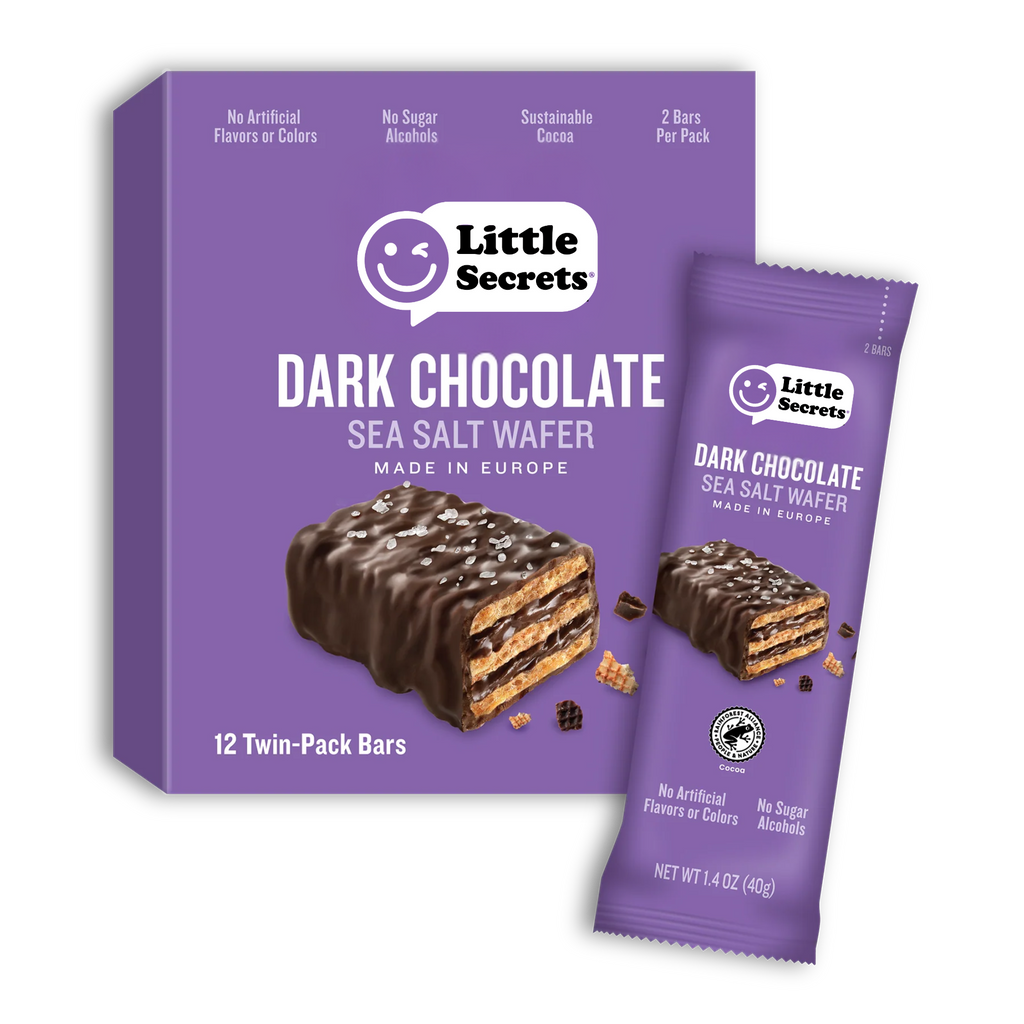 Dark Chocolate Sea Salt Wafer Twin Bars