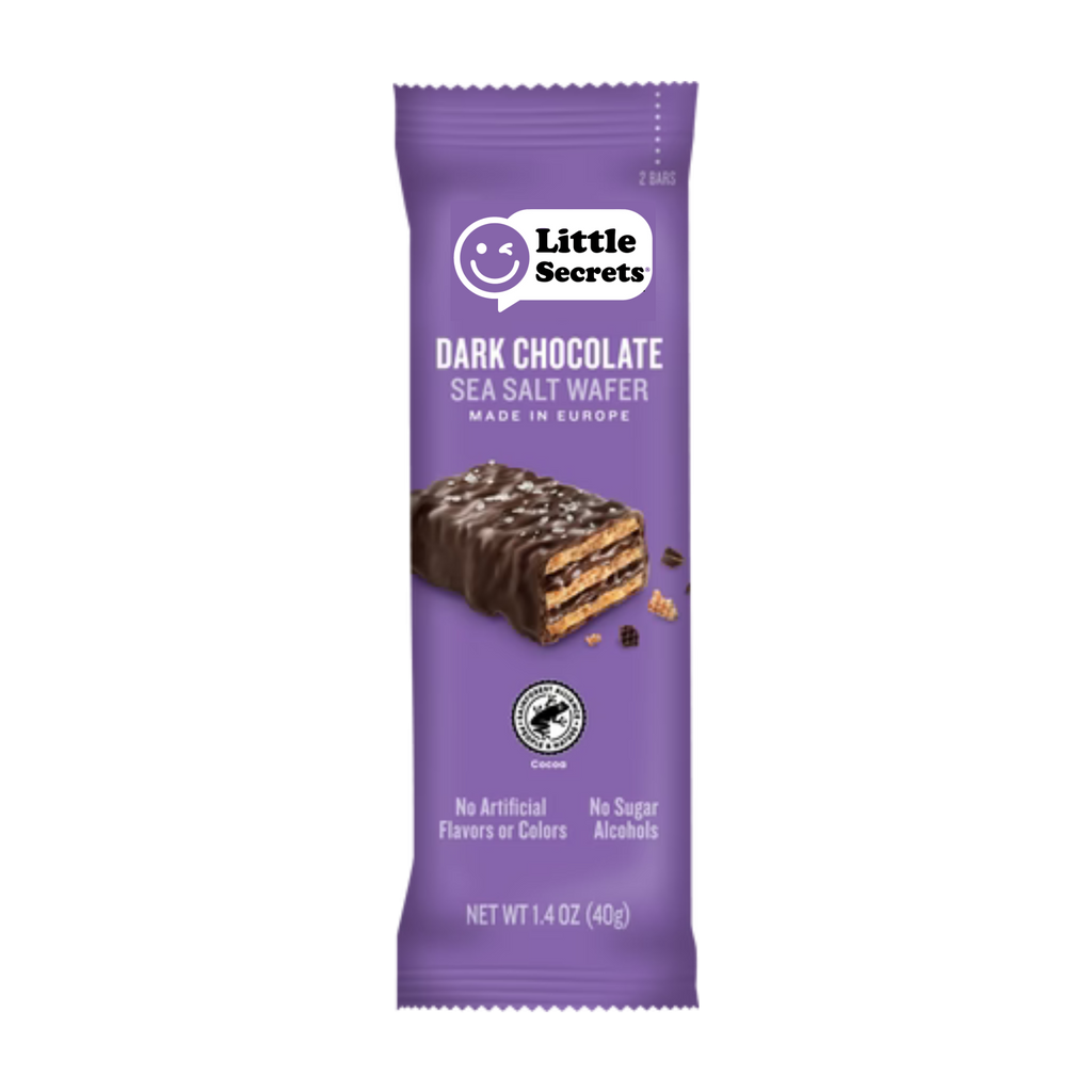 Dark Chocolate Sea Salt Wafer Twin Bars