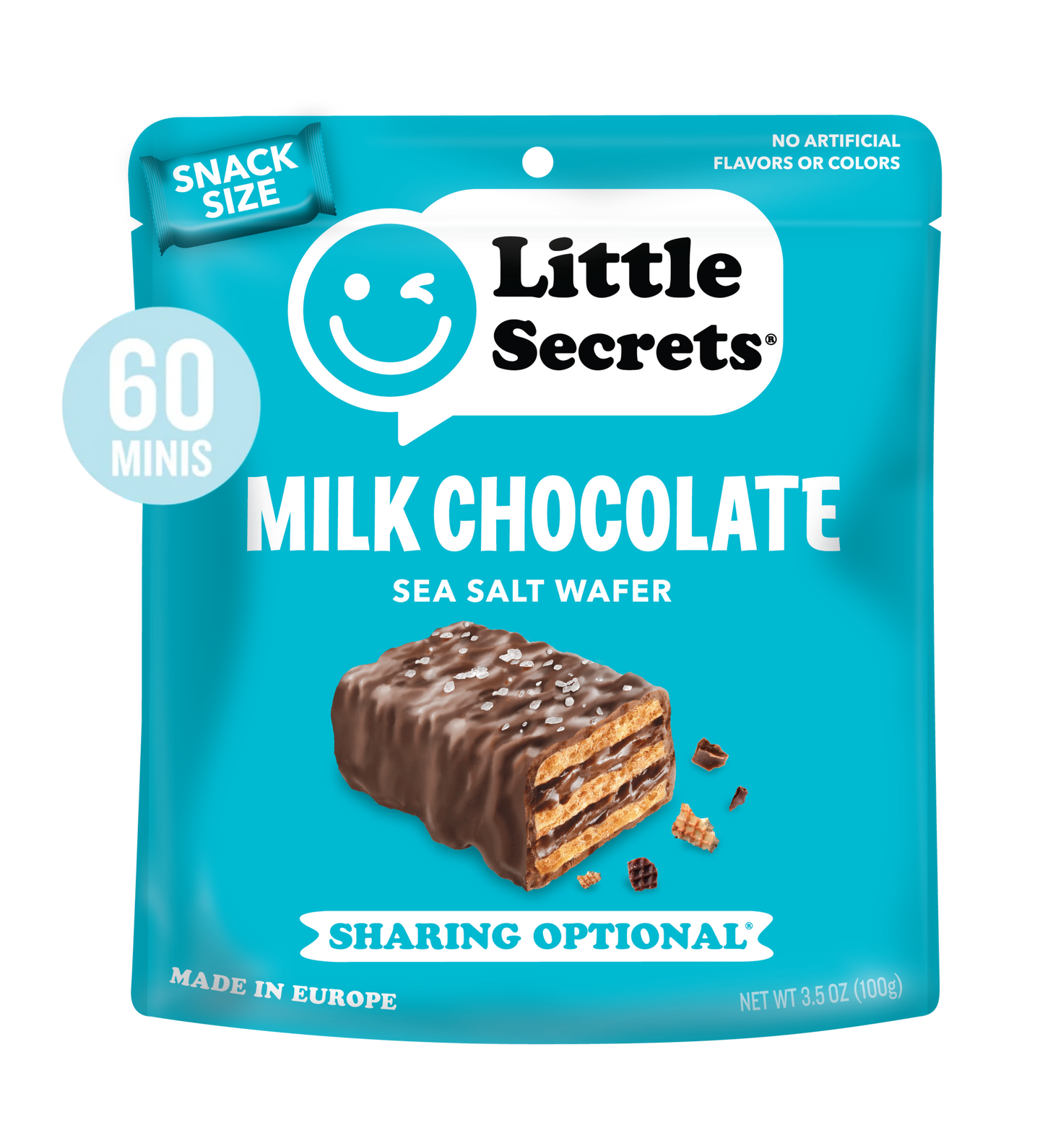 Milk Chocolate Mini Wafers 6 bags x 10 bars