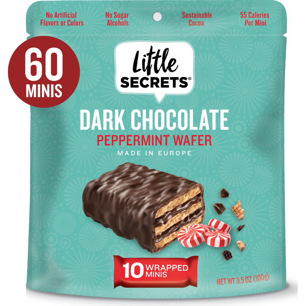 Peppermint Mini Wafers - Dark Chocolate