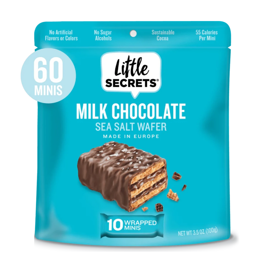Milk Chocolate Mini Wafers 6 bags x 10 bars