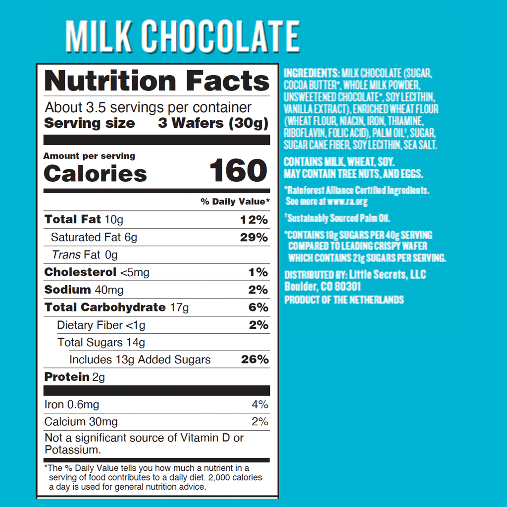 Milk Chocolate Wafer Twin Bars