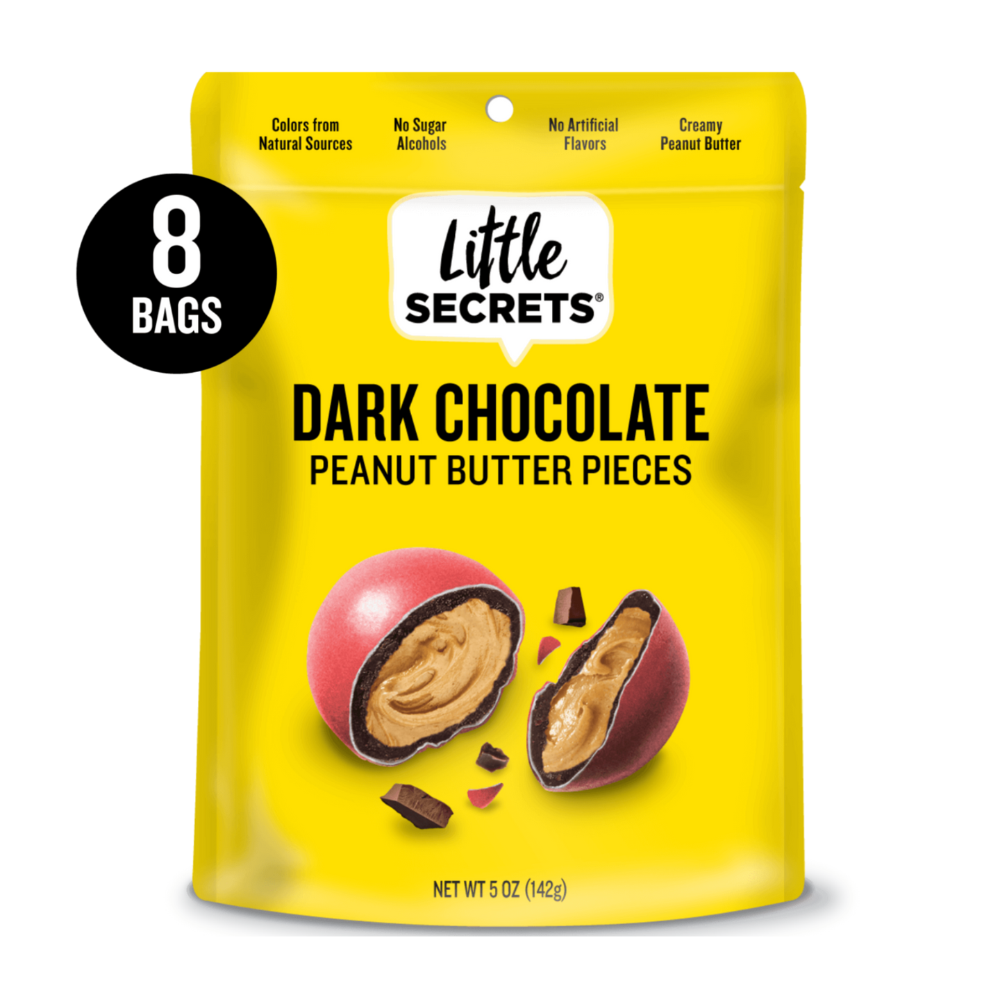 Peanut Butter Pieces - Dark Chocolate