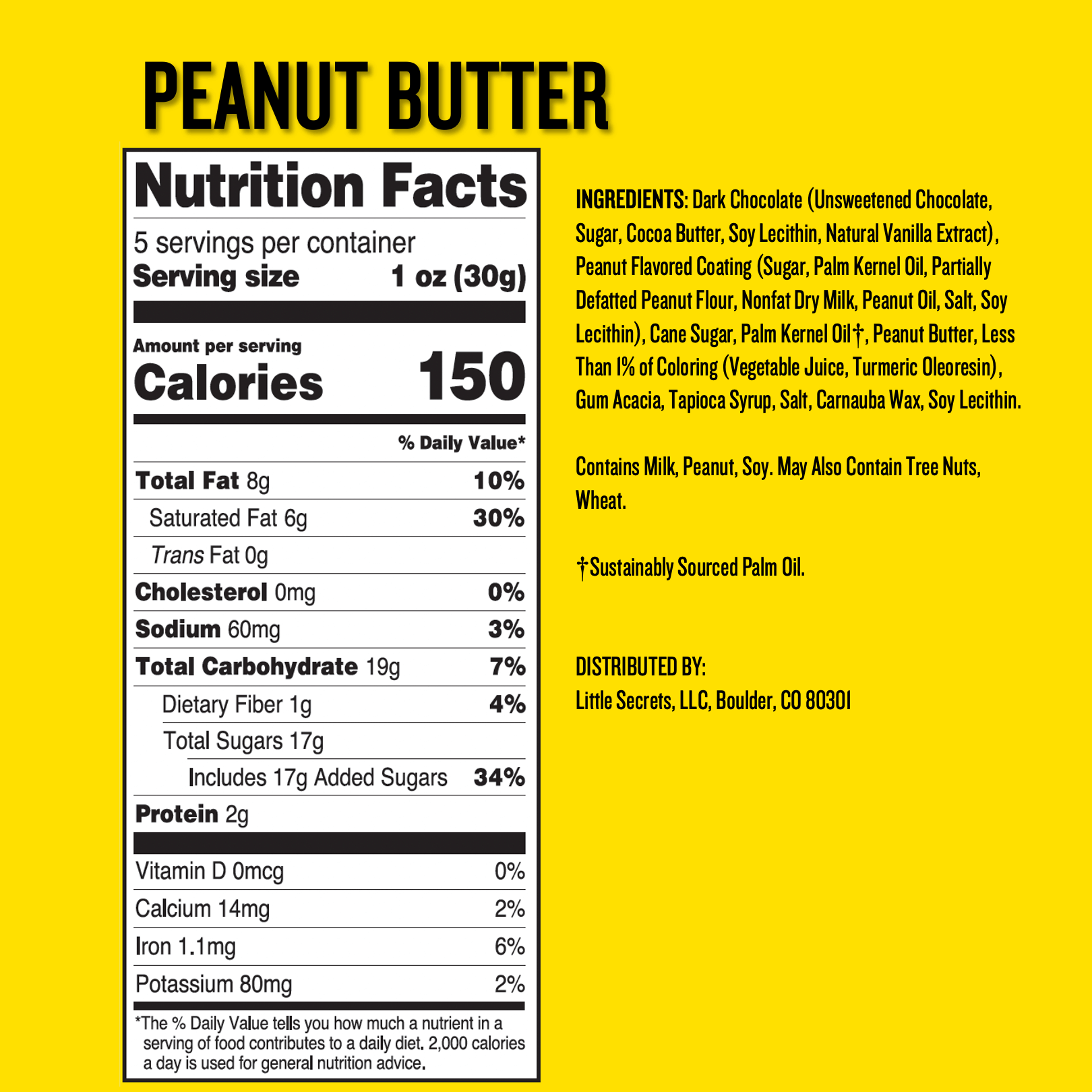 Peanut Butter Pieces - Dark Chocolate