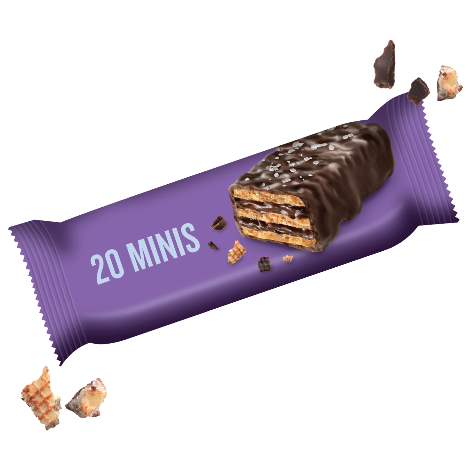 Dark Chocolate Mini Wafers - Spring Family Size